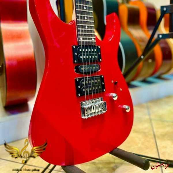 گیتار الکتریک قرمز ( فروشگاه گیتار آویژه در کرج )